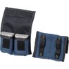 LensCoat 4-Battery Pouch Camera Battery Holder for DSLR (Navy) lenscoat