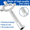 Universal Construction Key, 13.8 x 6.6 cm, Cylinder Size Construction