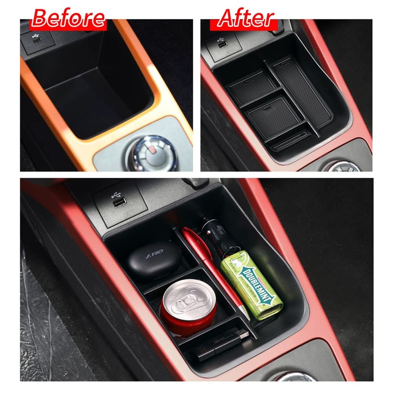 Z.MYUKI Spring Electric Extreme Centre Console Storage Compartment for Dacia