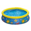 Summer Waves P1000515C167 5ft x 15in Inflatable Quick Set Pool