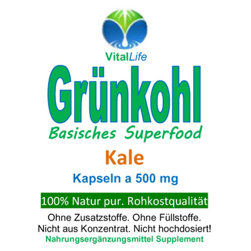 Green Cabbage Vital Substance Champion & Superfood 360 (3 x