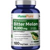NusaPure Bitter Melon Extract 10,000 mg 180 Vegan Caps (100%