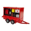 Kids Globe VW Transporter Fire Brigade with Trailer DE Die