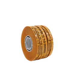 WOD RWATG20 General Purpose ATG Tape, 1/4 inch x 36 yds. (Set of 6 Rolls) Adhesive Transfer Tape Glider Refill Rolls Clear Adhesive on Gold Liner (Acid Free)