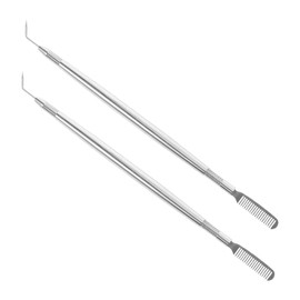 NOLITOY 2pcs Eyelash Curler Kit Lash Comb for Eyelash Lash Lift Ribbon Lash Tool Lash Lift Tool Lash Glue for Eyelash Clusters Ellebana Lash Lift Lash Lift Glue Rose Gold Stainless Steel