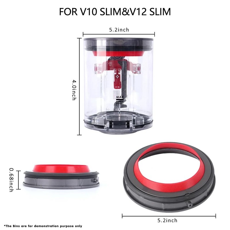 Dust Bin Top Fixed Sealing Ring Replacement For Dyson V12