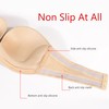 DotVol Women Strapless Push Up Bra Custom Lift Invisible Wing