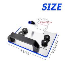 Angle Grinder Stand for Tiles, 45° Chamfer Cutting, Height Adjustable, 45 Degree Tile Cutting Angle Grinder Holder, Angle Grinder Stand for Angle Grinder Model 100 (Blue)