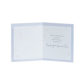 UK Greetings Mum & Dad Anniversary Card With Envelope - Pretty Hearts Design