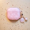 for Cute Glitter Airpod 4 Case - Bling Shell Pattern
