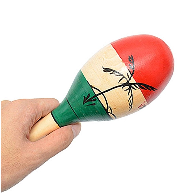 [TradeWind] Maracas Latin Percussion Wood Wood Percussion Shaker Egg Shape