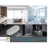 cocofy Non-Slip Shower Sticker Transparent XXL Large 15 x 15