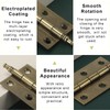 UFURMATE Antique Cabinet Hinges, 6Pcs Antique Decorative Hinges with Ball