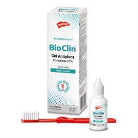 Holliday Gel Antiplaca Bioclin Perros Gatos 20ml Sin Sabor Con Cepillo