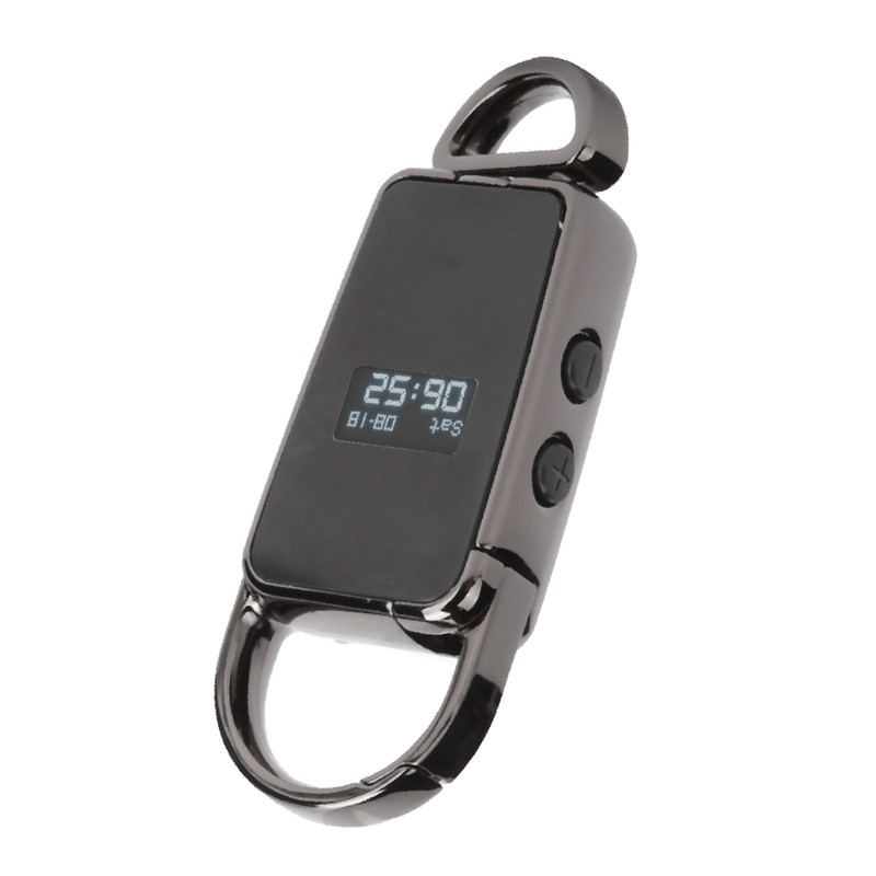 S23 Black Mini Key Ring Shape USB Flash Drive MP3