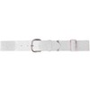 Augusta Sportswear Elastic Baseball Belt, White, OS
