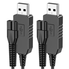 USB Charger Compatible with Wahl Colour Pro Cordless Clipper 2 Pack, Ancable 3.5V Charger for Wahl Trimmer Colour Pro 9649 Cordless Clipper Shaver Power Supply Trimmer