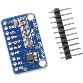 DollaTek 16 Byte 4 Channel I2C IIC ADC Module Precised Analog Digital Converter Develop Board