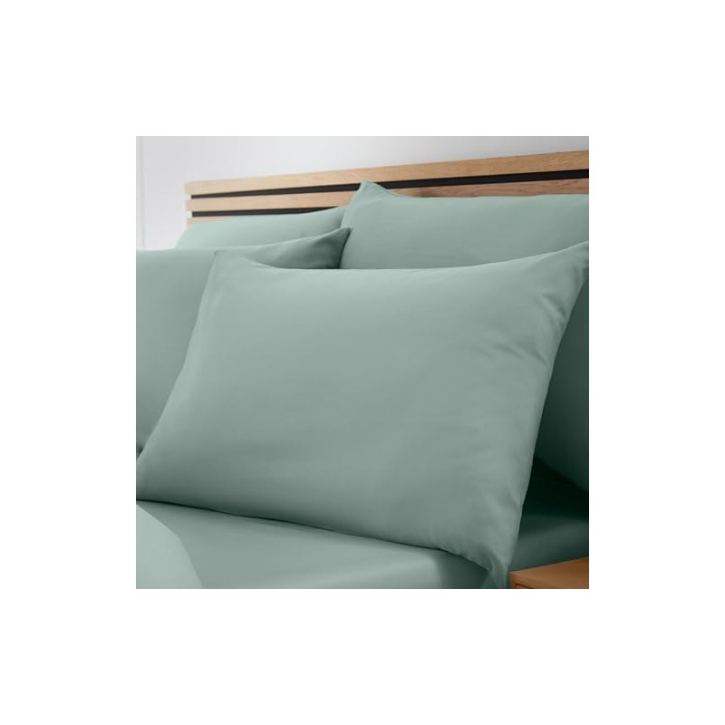 Catherine Lansfield So Soft Non-Iron Standard Pack of 4 Pillowcases