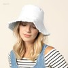 CHOK.LIDS Frayed Bucket Hats for Women Men Unisex Trendy Washed