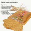 DEAD SKIN Korean Traditional Herbal Patch with Ginseng, Power Strips