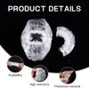 100 Pcs Ear Covers for Shower - Clear Waterproof Disposable