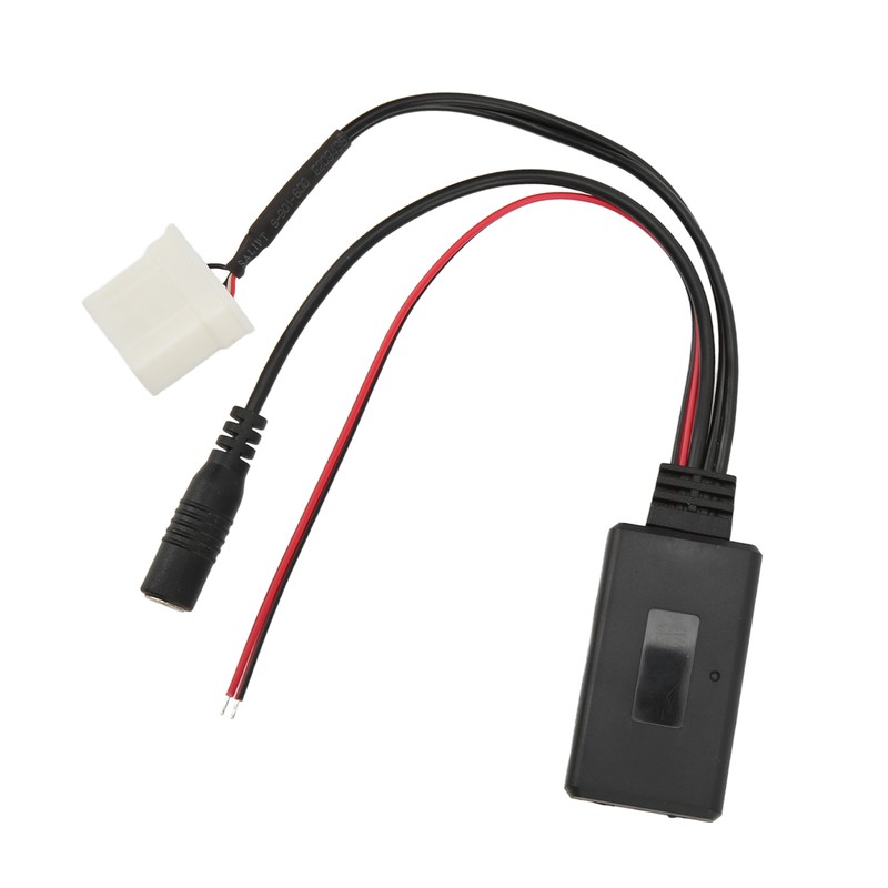 Bluetooth5.0 AUX IN Cable Adapter ISO Handsfree Microphone Replacement for