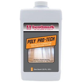 Lundmark Poly-Pro Tech, Protective Barrier for Polyurethane Floors, 32-Ounce, 3228F32-6, Clear (LUN-3228F32-6)