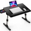 Besign LT07 Lap Desk [Extra Large], Adjustable Laptop Table, Portable