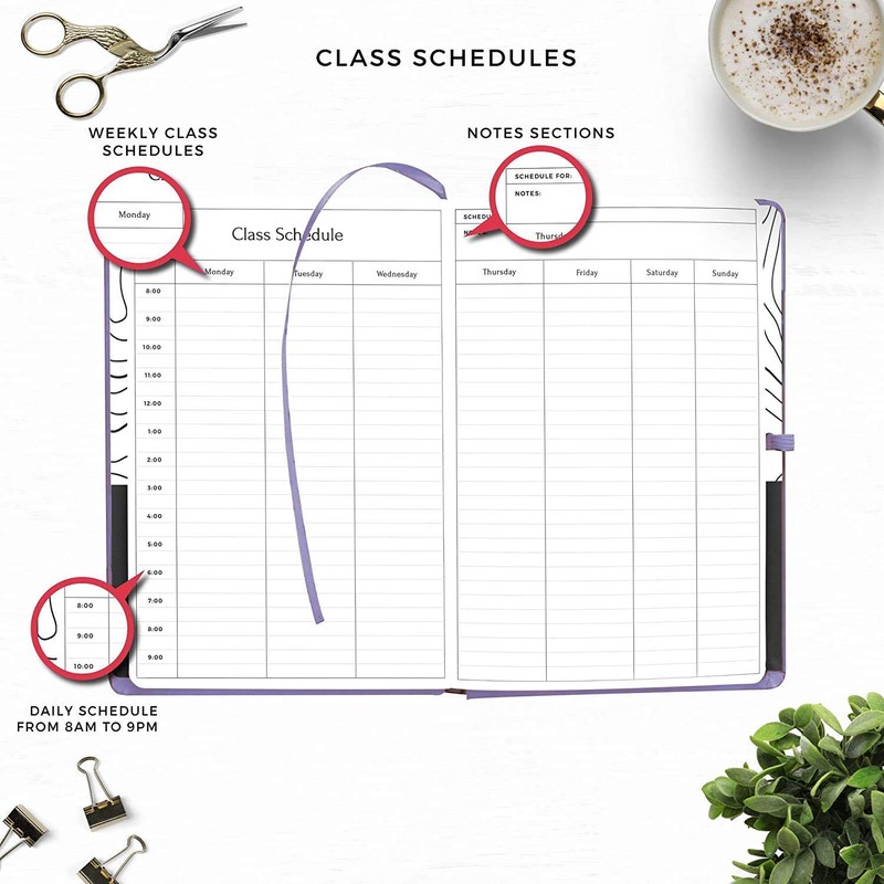 Smart Academic Planner - A5 Size 8.6 x 5.7 inches