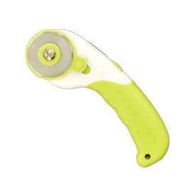 MYmama Rotary Cutter, Handicraft, Cutting, Round, 1.8 inches (45 mm), Blade Replaceable Blade, For Both Left and Right Use (Curved Type)