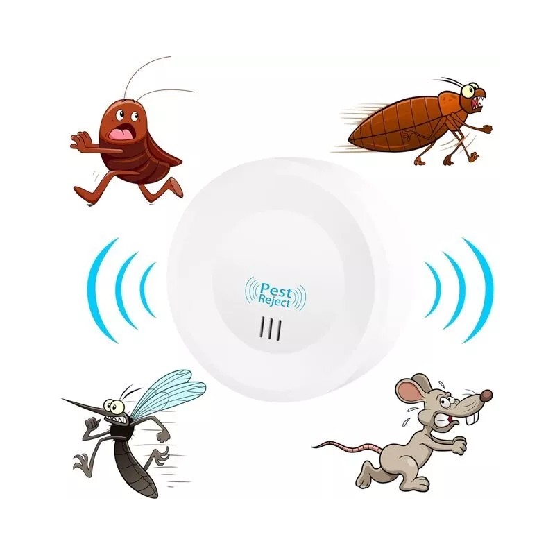 oie Ultrasonic Pest Repeller 6 Pack,Pest Control Ultrasonic Repeller,Pest Defense