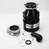 Whirlpool GC1000XE 1/3 hp in Sink Disposer, Black
