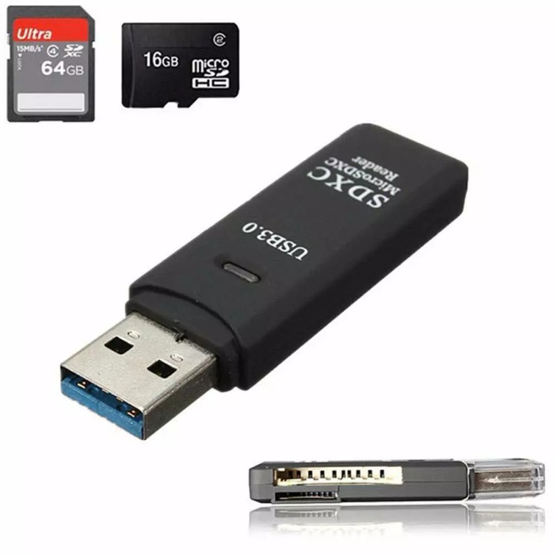 Unbranded/Generic USB3.0 HighSpeed Memory Card Reader Adapter for Micro SD