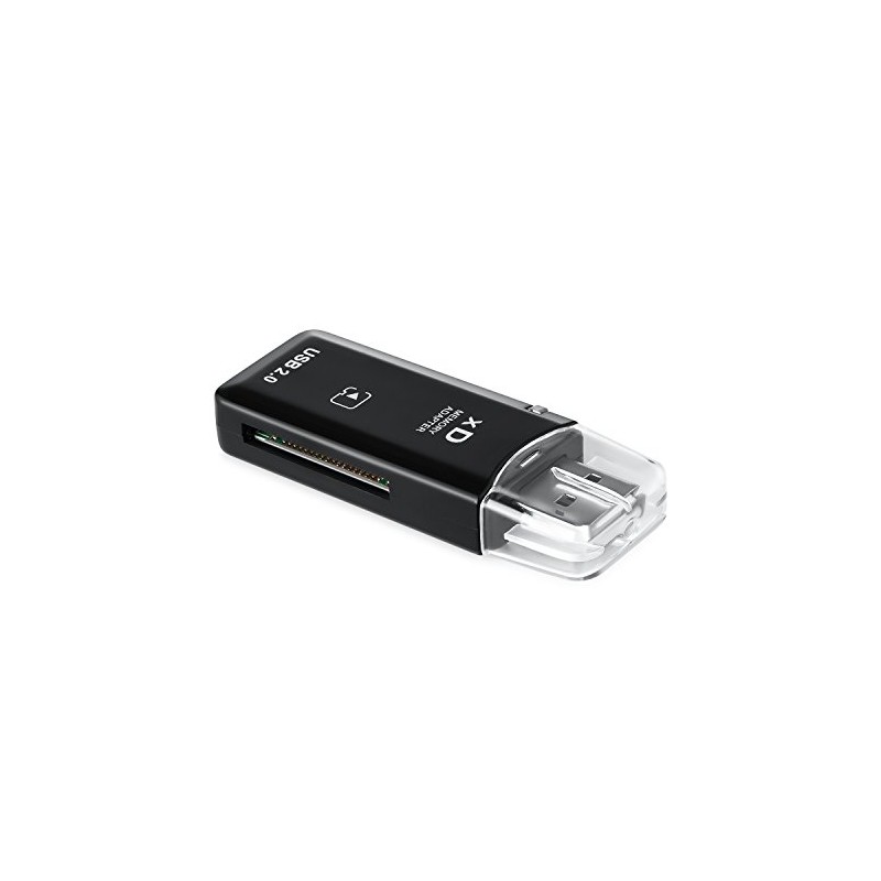 E-tech eTECH USB2.0 - Lector de Tarjetas de Memoria xD