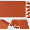 Artoid Mode Terracotta Orange Boho Rural Rustic Farmhouse Tassel Table
