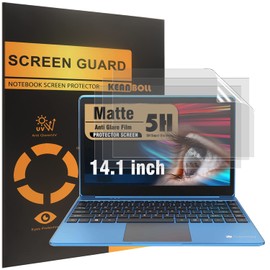 KEANBOLL 2 Pack 14.1 Laptop Screen Protector for 14.1 Inch Laptop with 16:9 Display (3840x2400, 1920x1200), 14.1 Inch Anti Glare Screen Protector, Anti Fingerprint