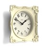 JONES CLOCKS® Rialto Wall Clock | Scroll Vintage Square Clock