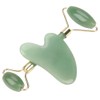 Natural Double Head Green Aventurine Jade Stone Roller & Scrapping
