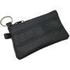 Key pocket with 1 zipper compartment in black