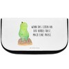 Mr. & Mrs. Panda Paused Turtle Cosmetic Bag, White, Hand
