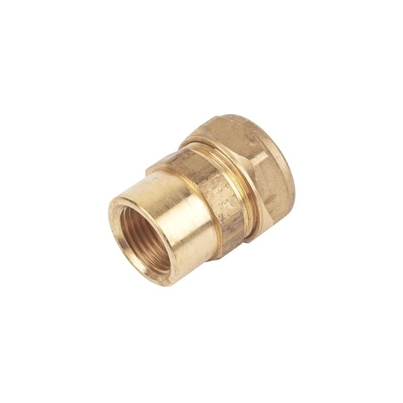 hep® 22mm Compression by 1/2" BSP Brass Female Iron Coupler