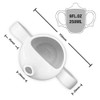 Dignity by Wade Two Handled Feeding Cup - White -