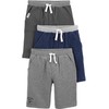 Simple Joys by Carter's Baby Boys' Multi-Pack Knit Shorts, Navy
