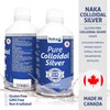 NAKA Naka Platinum Pure Colloidal SILVER 10 ppm 20% SUPER