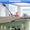 Wall Cleaner Mop, Washer Mops with Long Handle for Cleaning