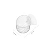 Mipcase 4pcs Acrylic Fish Feeding Cups Durable Shrimp Feeder Food