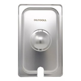 Dilitools Tapa Ranurada Para Inserto Cuarto Acero Inoxidable Dilitools