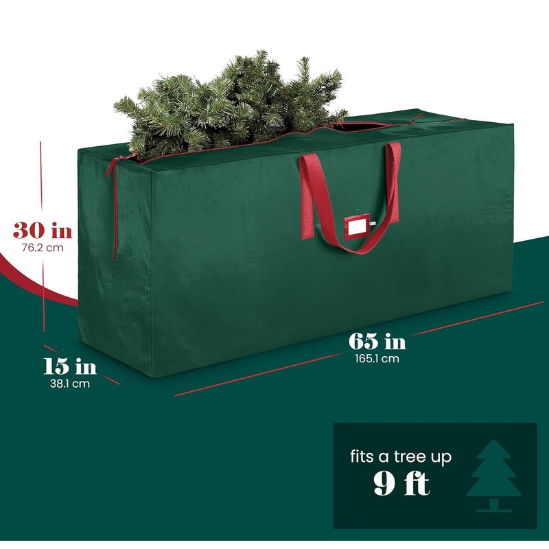 Heavy Duty Christmas Tree Storage Bag - 9 Ft -