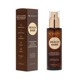 NL Beauty Beach Babe 2-in-1 Fast Tan Oil mit veganen Ölen, Salicornia und Peptiden - Farbloser Bräunungsbeschleuniger - 100ml